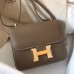 Hermes Mini Constance 18cm Taupe Epsom Bag