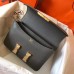 Hermes Epsom Constance 24cm Ardoise Handmade Bag