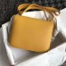 Hermes Epsom Constance 24cm Jaune Handmade Bag