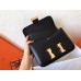 Hermes Swift Constance 24cm Black Handmade Bag