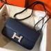 Hermes Blue Royale Epsom Constance Elan 25cm Bag