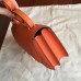 Hermes Orange Epsom Constance Elan 25cm Bag