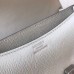 Hermes Mini Constance 18cm White Epsom Bag