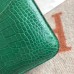 Hermes Constance 24cm Green Porosus Crocodile