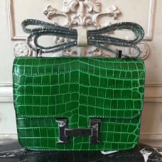 Hermes Bamboo Constance MM 24cm Crocodile Bag Hermes Bamboo Constance MM 24cm Crocodile Bag