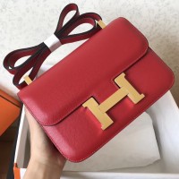 Hermes Epsom Constance 24cm Red Handmade Bag Hermes Epsom Constance 24cm Red Handmade Bag