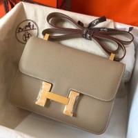 Hermes Epsom Constance 24cm Tourterelle Handmade Bag Hermes Epsom Constance 24cm Tourterelle Handmade Bag