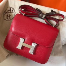 Hermes Mini Constance 18cm Red Epsom Bag Hermes Mini Constance 18cm Red Epsom Bag