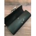 Hermes Handmade Egee Clutch In Black Swift Leather