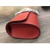 Hermes Handmade Egee Clutch In Red Swift Leather