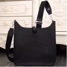 Hermes Black Evelyne III PM Bag