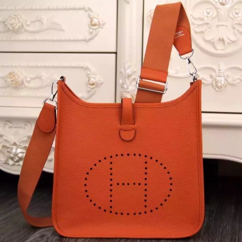 Hermès 2002 Pre-owned Evelyne PM Shoulder Bag - Orange