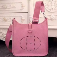 Hermes Pink Evelyne III PM Bag Hermes Pink Evelyne III PM Bag