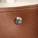 Hermes Small Garden Party 30cm Tote In Brown Leather