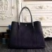 Hermes Small Garden Party 30cm Tote In Black Leather