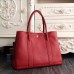 Hermes Small Garden Party 30cm Tote In Red Leather