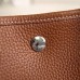 Hermes Medium Garden Party 36cm Tote In Brown Leather