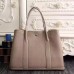 Hermes Medium Garden Party 36cm Tote In Grey Leather