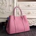 Hermes Medium Garden Party 36cm Tote In Pink Leather