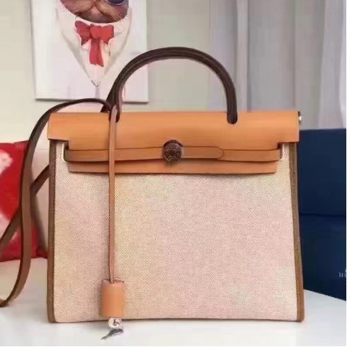 hermes herbag beige