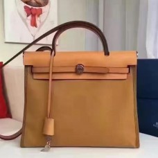 Shop HERMES Herbag zip retourne cabine bag ( H077787CKAA) by aya-guilera