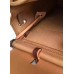 Hermes Herbag Zip PM 31cm Bag In Caramel Canvas