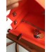 Hermes Herbag Zip PM 31cm Bag In Orange Canvas