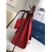 Hermes Herbag Zip PM 31cm Bag In Red Canvas