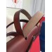 Hermes Herbag Zip PM 31cm Bag In Red Canvas