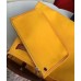Hermes Herbag Zip PM 31cm Bag In Yellow Canvas