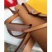 Hermes Herbag Zip PM 31cm Bag In Yellow Canvas