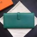 Hermes Dark Green Epsom Jige Elan 29 Clutch