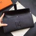 Hermes Black Epsom Jige Elan 29 Clutch