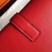 Hermes Red Swift Jige Elan 29 Clutch