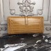 Hermes Jige Elan 29 Clutch In Camarel Crocodile Leather