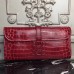 Hermes Jige Elan 29 Clutch In Dark Red Crocodile Leather