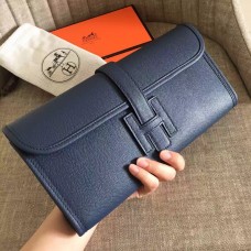 Hermes Sapphire Epsom Jige Elan 29 Clutch Hermes Sapphire Epsom Jige Elan 29 Clutch