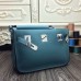 Hermes Blue Jean Large Jypsiere 34cm Bag