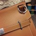 Hermes Brown Large Jypsiere 34cm Bag