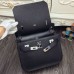 Hermes Black  Large Jypsiere 34cm Bag