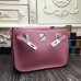 Hermes Pink Large Jypsiere 34cm Bag