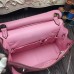 Hermes Pink Large Jypsiere 34cm Bag