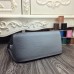 Hermes Blue Lin Medium Jypsiere 31cm Bag