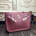 Hermes Pink Medium Jypsiere 31cm Bag