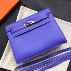 Replica Hermes Kelly Danse Handmade Bag In Rose Purple Swift Leather