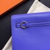 Hermes Kelly Danse Bag In Blue Swift Leather