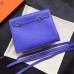Hermes Kelly Danse Bag In Blue Swift Leather
