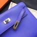 Hermes Kelly Danse Bag In Blue Swift Leather