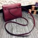 Hermes Kelly Danse Bag In Bordeaux Swift Leather