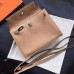 Hermes Kelly Danse Bag In Brown Swift Leather